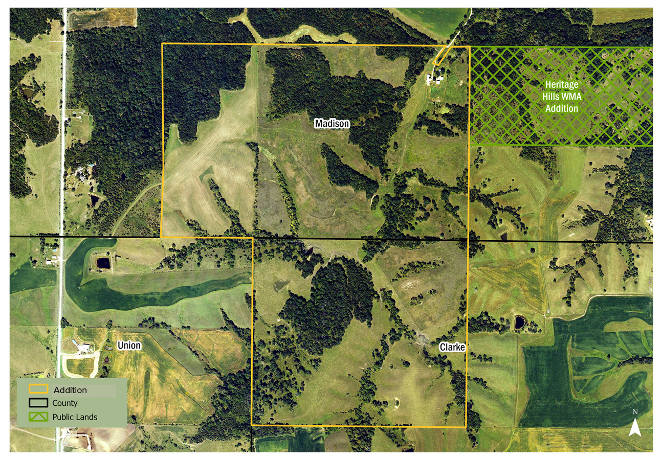 Map of Addition to Heritage Hills